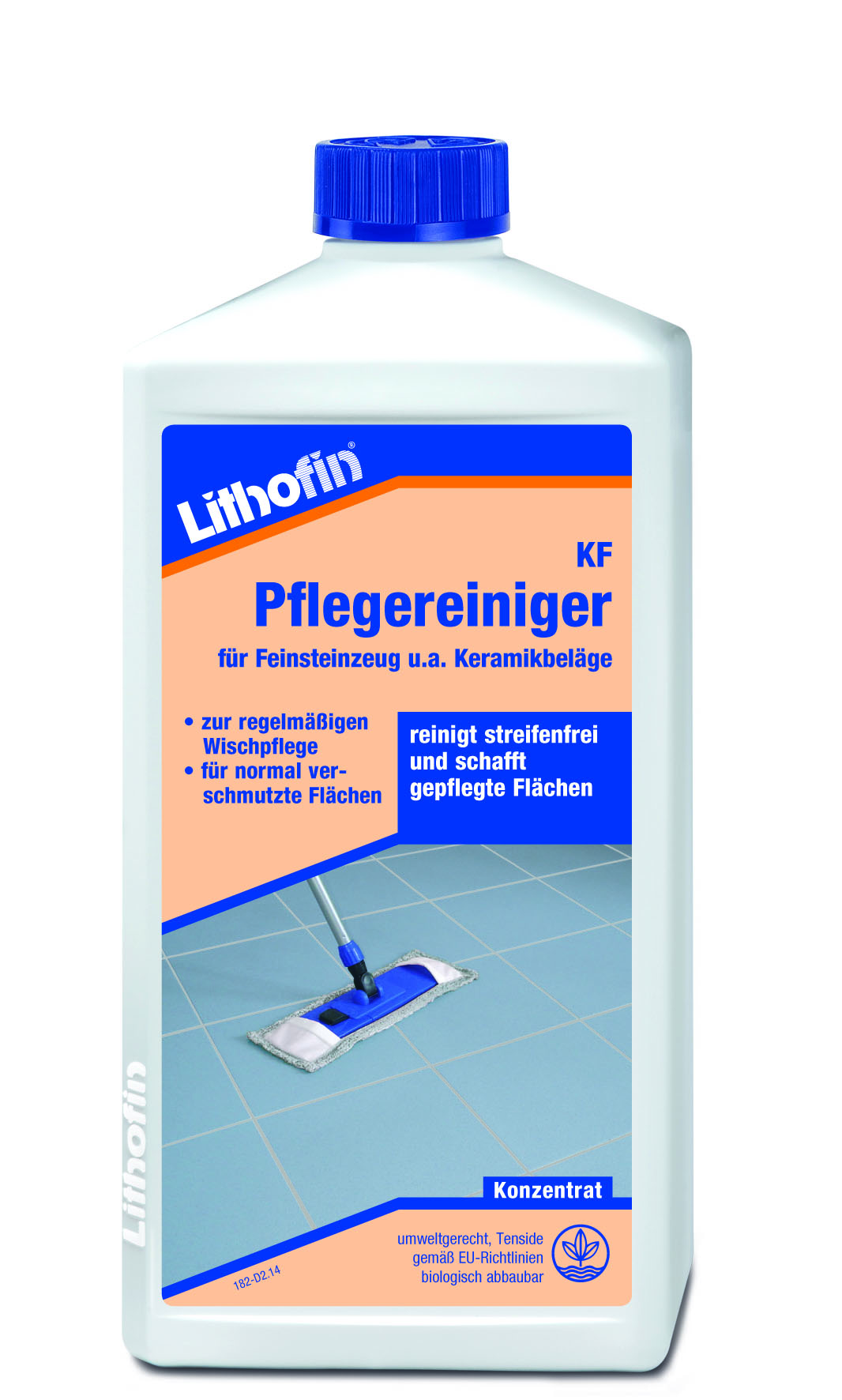 KF Pflegereiniger, Wischpflege für Keramikfliesen - 1 Liter Gebinde