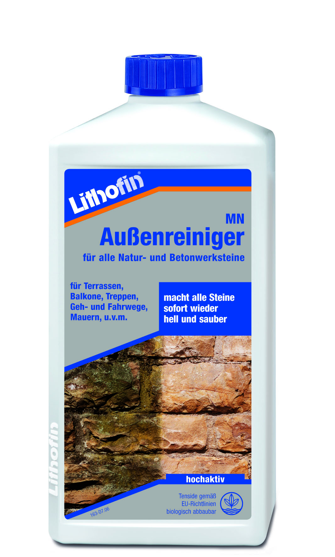 MN Aussenreiniger Natur- und Betonsteinbeläge - 5 Liter Gebinde